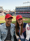Gorra 47 Brand Los Angeles Angels, Ajustable Clásica Rojo Unitalla Lisa