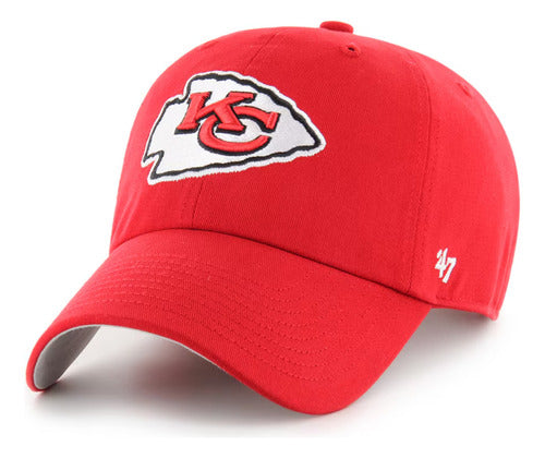 Gorra 47 Brand Kansas City Chiefs Rojo Unitalla Lisa