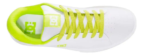 Tenis Dc Shoes Hombre Notch Sn  Adys100500wlm Moda Actual Blanco 5,5 Mx
