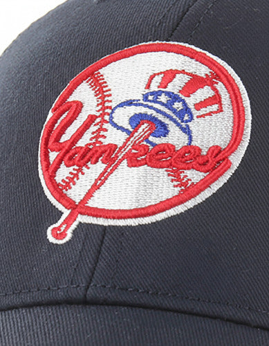 Gorra 47 Brand Branson New York Yankees, Cómoda Original Azul Marino Unitalla Lisa