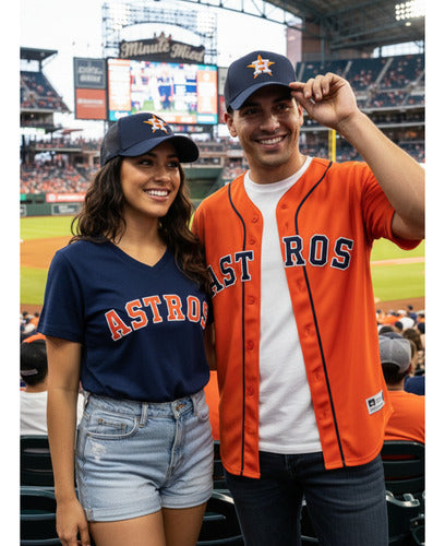 Gorra 47 Brand Houston Astros Branson, Ajustable Clásica Azul Oscuro Unitalla Lisa