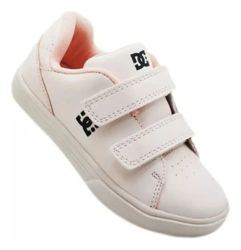 Tenis Dc Shoes Notch Sn V Niña Rosa Adgs100094pib Moda Rosa Lisa 21.5 Mx