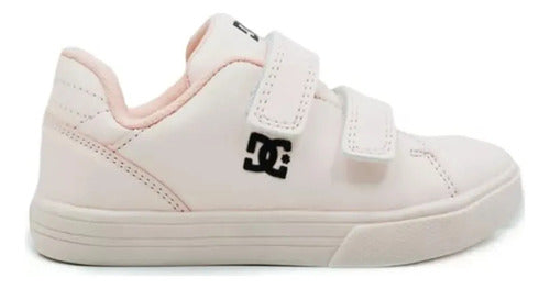 Tenis Dc Shoes Notch Sn V Niña Rosa Adgs100094pib Moda Rosa Lisa 21.5 Mx
