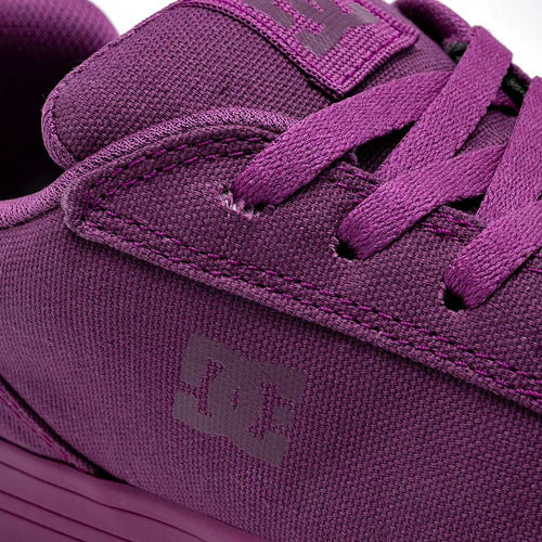 Tenis Dc Shoes Dama Notch Tx Mx  Adjs100132dwn Moda Actual Fucsia Lisa 22.5 Mx