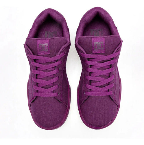 Tenis Dc Shoes Dama Notch Tx Mx  Adjs100132dwn Moda Actual Fucsia Lisa 22.5 Mx