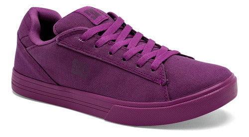 Tenis Dc Shoes Dama Notch Tx Mx  Adjs100132dwn Moda Actual Fucsia Lisa 22.5 Mx
