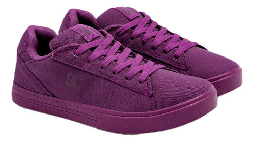 Tenis Dc Shoes Dama Notch Tx Mx  Adjs100132dwn Moda Actual Fucsia Lisa 22.5 Mx