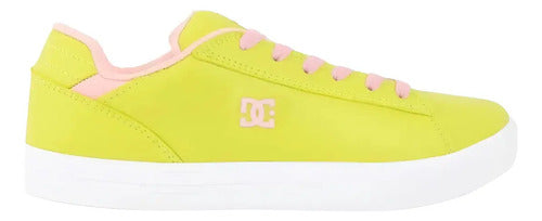 Tenis Skate Dc Shoes Notch Sn Mx Mujer Adjs100128lig Casual Amarillo 23 Mx