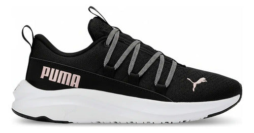 Tenis Puma Softride One4all Dama 37767201 Estabilidad Negro Lisa 22 Mx