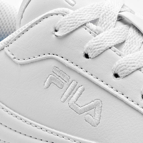 Tenis Fila Orbit Stripe 5rm02232147 Look Fresco Juvenil Blanco/azul Lisa 23 Mx