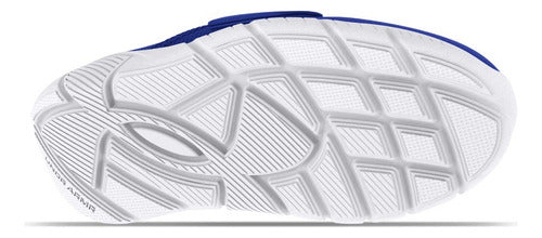 Tenis Under Armour Bps Flash 3026704400 Amortiguación Suave Azul Lisa 22 Mx