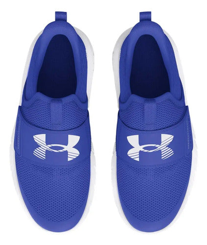 Tenis Under Armour Bps Flash 3026704400 Amortiguación Suave Azul Lisa 22 Mx