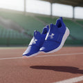 Tenis Under Armour Bps Flash 3026704400 Amortiguación Suave Azul Lisa 22 Mx