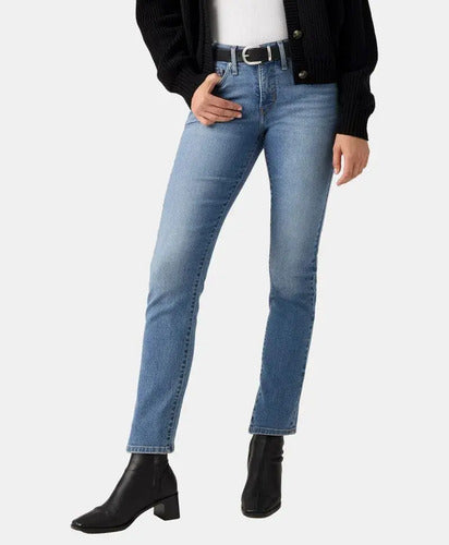 Jeans  Levis® 312 Shaping Slim Dama 196270246 Clásico Azul Medio Liso 27-32
