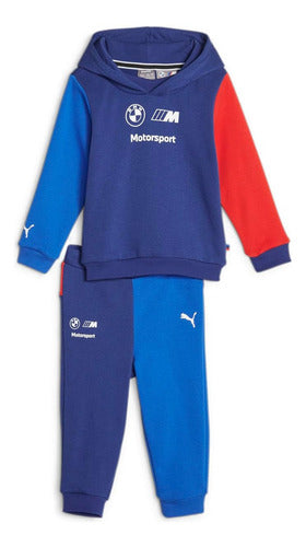 Conjunto Puma Bmw Mms Bebé/niño Ess Jogger Set 62126804 Multicolor 12 M