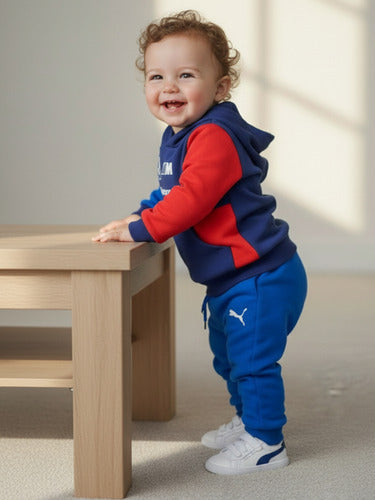 Conjunto Puma Bmw Mms Bebé/niño Ess Jogger Set 62126804 Multicolor 12 M