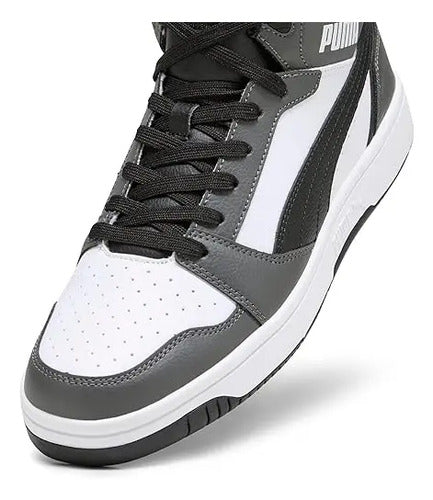 Tenis Tipo Bota Puma Rebound V6 Unisex 39232603 Urbano Multicolor Lisa 27 Mx