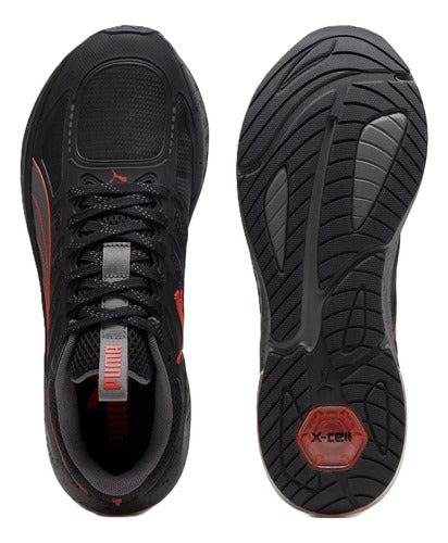 Tenis Puma X Cell Lightspeed Caballero 30997208 Running Negro Lisa 27 Mx