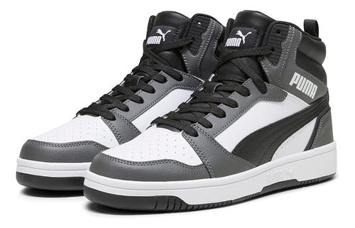 Tenis Tipo Bota Puma Rebound V6 Unisex 39232603 Urbano Multicolor Lisa 26 Mx