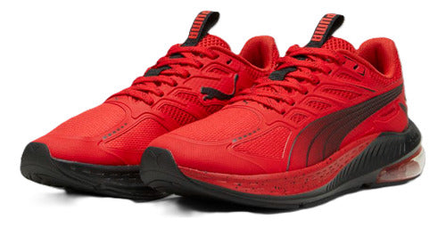 Tenis Puma X Cell Lightspeed Caballero 30997204 Diseño Único Rojo Lisa 28 Mx