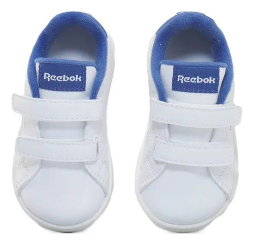 Tenis Reebok Royal Complete Cln 2.0 Niño 100209346 Clásicos Ligeros Blanco Lisa 10 Mx