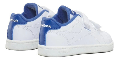 Tenis Reebok Royal Complete Cln 2.0 Niño 100209346 Clásicos Ligeros Blanco Lisa 10 Mx