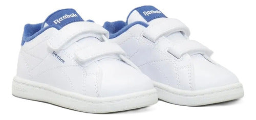 Tenis Reebok Royal Complete Cln 2.0 Niño 100209346 Clásicos Ligeros Blanco Lisa 10 Mx
