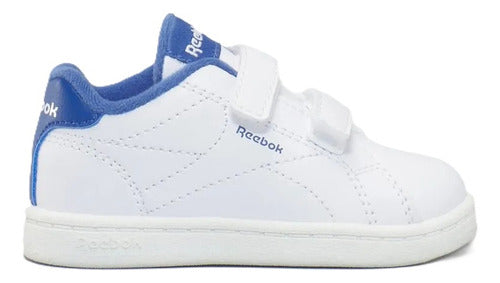 Tenis Reebok Royal Complete Cln 2.0 Niño 100209346 Clásicos Ligeros Blanco Lisa 10 Mx