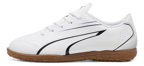 Tenis De Fútbol Puma Vitoria It Caballero 10748506 Ligero Original Blanco Lisa 28 Mx