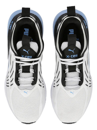 Tenis Puma Xcell Action Unisex 37830106 Perfomance Original Blanco Lisa 27 Mx