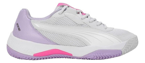 Tenis Puma Nova Court Wns Dama Deportivo Confortable Claro
