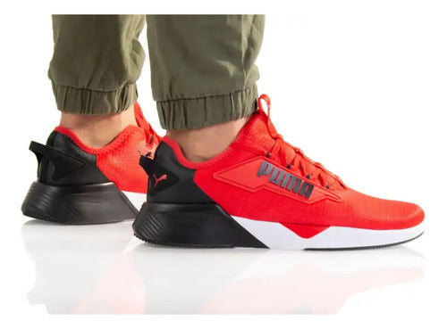 Tenis Puma Retaliate 2 Unisex 37667618 Cómodo Original Negro/rojo Lisa 30 Mx