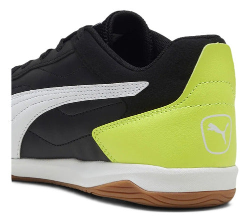 Tenis De Fútbol Puma Pressing Iv 10741903 Ligero Original Negro Lisa 29 Mx