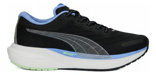 Tenis Puma Deviate Nitro 2 Wns Dama 37685512 Confortable Negro Lisa 24 Mx