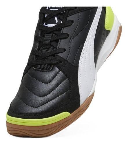 Tenis De Fútbol Puma Pressing Iv 10741903 Ligero Original Negro Lisa 28 Mx