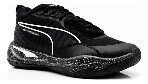 Tenis Puma Playmaker Pro Splatter Caballero Confortable Orig Negro Lisa 29 Mx