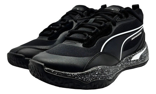 Tenis Puma Playmaker Pro Splatter Caballero Confortable Orig Negro Lisa 29 Mx