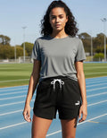 Short Puma Ess 5 High Waist Dama 84833901 Confortable Orig Negro Lisa S