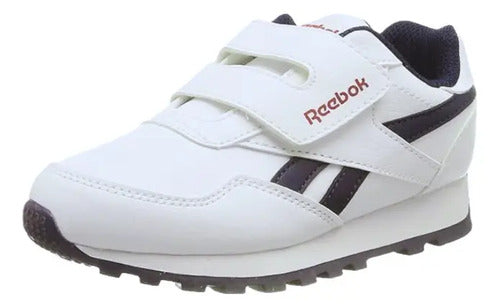 Tenis Reebok Royal Rewind Run Alt Kids 100046401 Cómodo Versátil Original Blanco Lisa 17 Mx