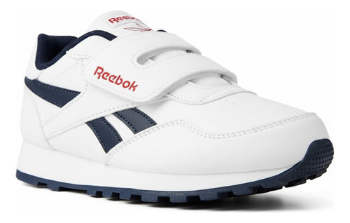 Tenis Reebok Royal Rewind Run Alt Kids 100046401 Cómodo Versátil Original Blanco Lisa 17 Mx