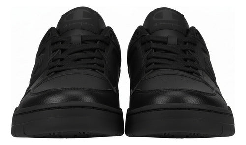 Tenis Champion 5 On 5 Lo Caballero Ca102008m Confortable Original Moda Negro Lisa 27.5 Mx
