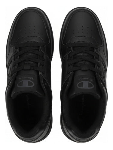 Tenis Champion 5 On 5 Lo Caballero Ca102008m Confortable Original Moda Negro Lisa 27.5 Mx
