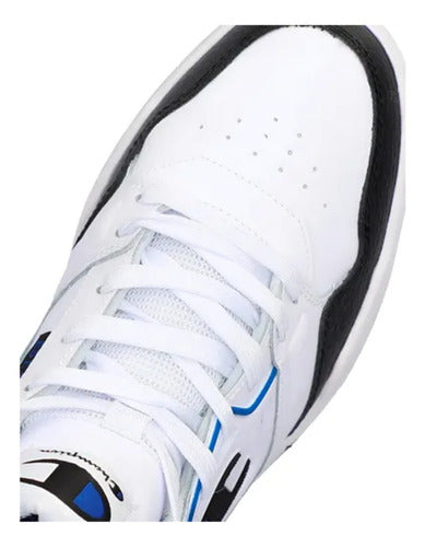 Tenis Tipo Bota Champion 5 On 5 Hi Dama Ca102126y Tendencia Original Urbano Blanco Lisa 22.5 Mx