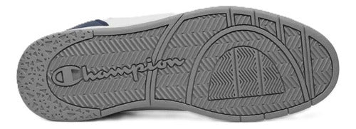 Tenis Champion 5 On 5 Lo Caballero Ca102207m Tendencia Actual Original Moda Blanco Lisa 28 Mx