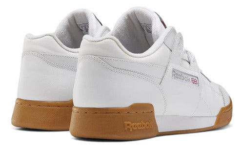 Tenis Reebok Workout Plus Caballero 100000064 Moda Orignal Blanco Lisa 29 Mx