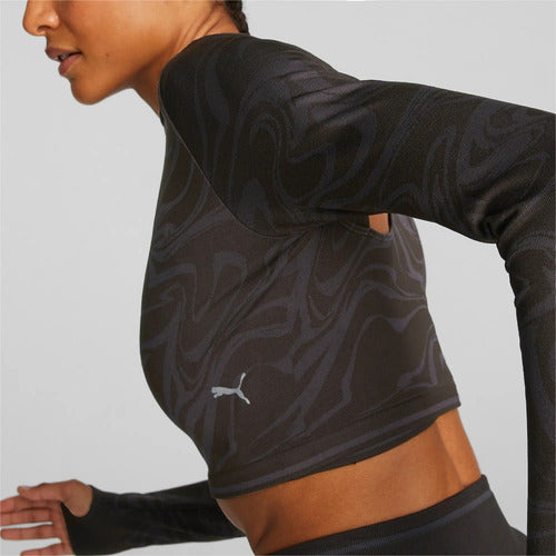 Camiseta Top Puma Formknit Seamless Dama 52388401 Orig Marrón Lisa S