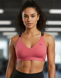 Top Bra Puma Low Impact Elite Strappy  Dama 52222682 Orig Rosa Lisa Xs