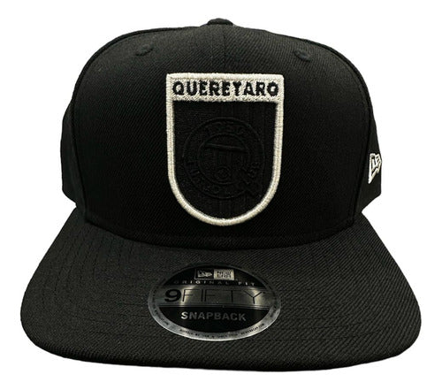 Gorra New Era Unisex Gallos Blancos Querétaro 70417382 Origi Negro Osfm Liso