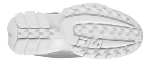 Tenis Fila Disruptor I I Premium Metallic Kids Plateado