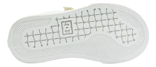 Tenis Dc Shoes Notch Sn V Mx Kids Adgs100094wl0 Original Blanco Lisa 21 Mx